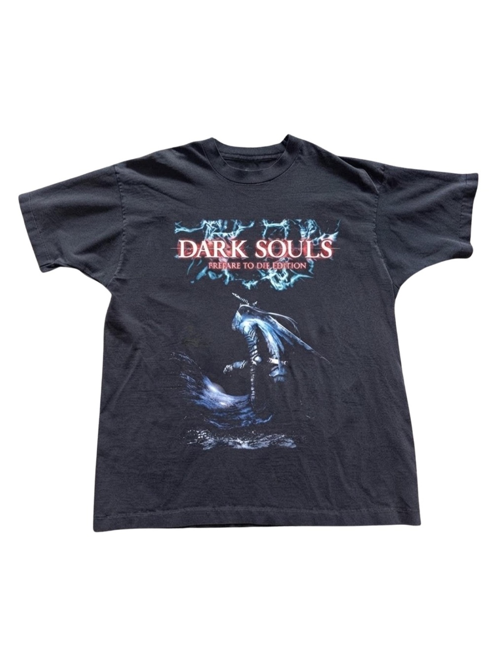 Gildan Dark Souls 'Prepare to Edition' Black Graphic Tee